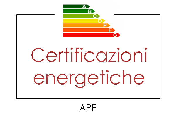Certificazioni energetiche